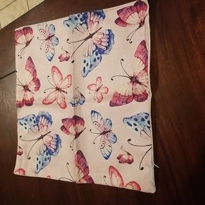 Butterfly pillow case cover